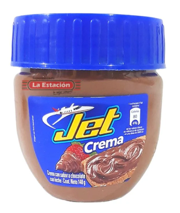 Jet Crema de Chocolate 140g - Snack