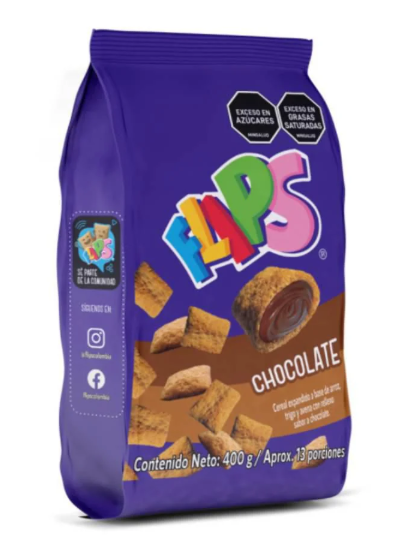 FLIPS CEREAL DE CHOCOLATE 400g