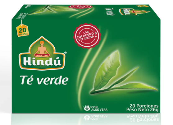 HINDU Te Verde Surtido x20unidades
