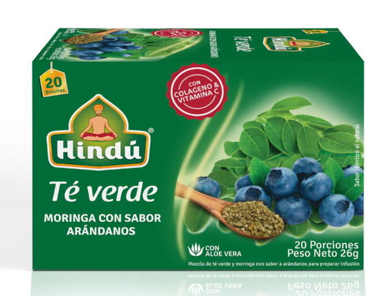 HINDU Te Verde Moringa x20unidades