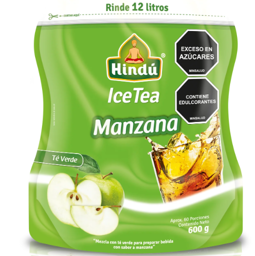 HINDU Ice Tea manzana verde x600gr