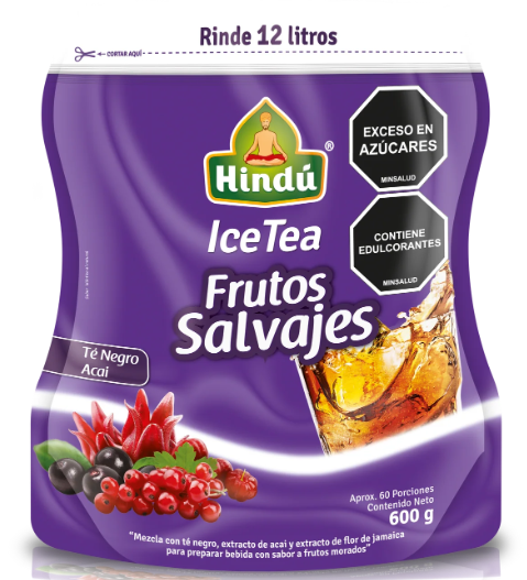 HINDU Ice Tea Frutos Salvajes x600gr
