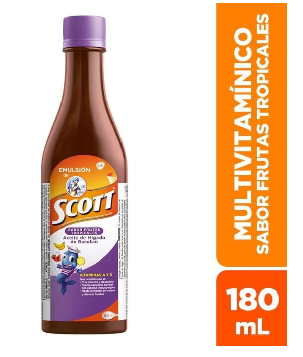 Emulsion de Scott Frutas Tropicales x180ml drink