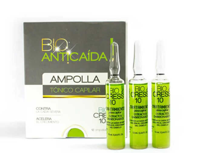 Biocress 10 Ampolla Bioanticaida (12 Pack)