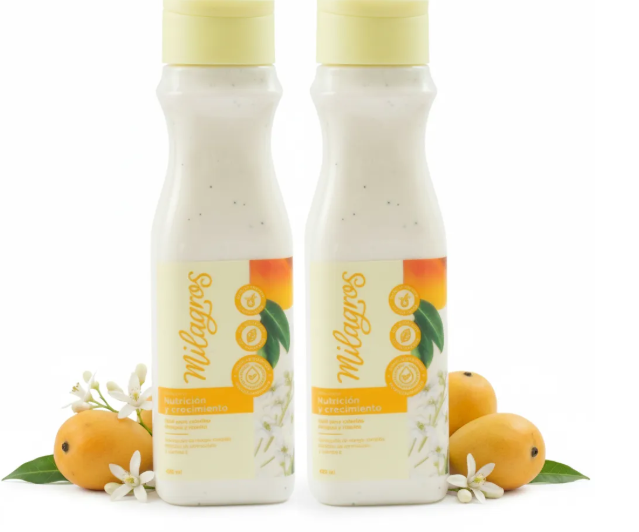 Milagros Tratamiento Ideal para cabellos crespos y risos 500 ml (2 pack)