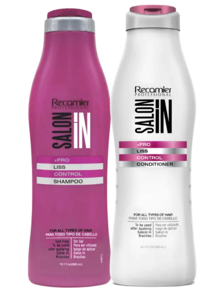 Recamier Salon In Shampoo y Acondicionador Liss Control (2 Pack)