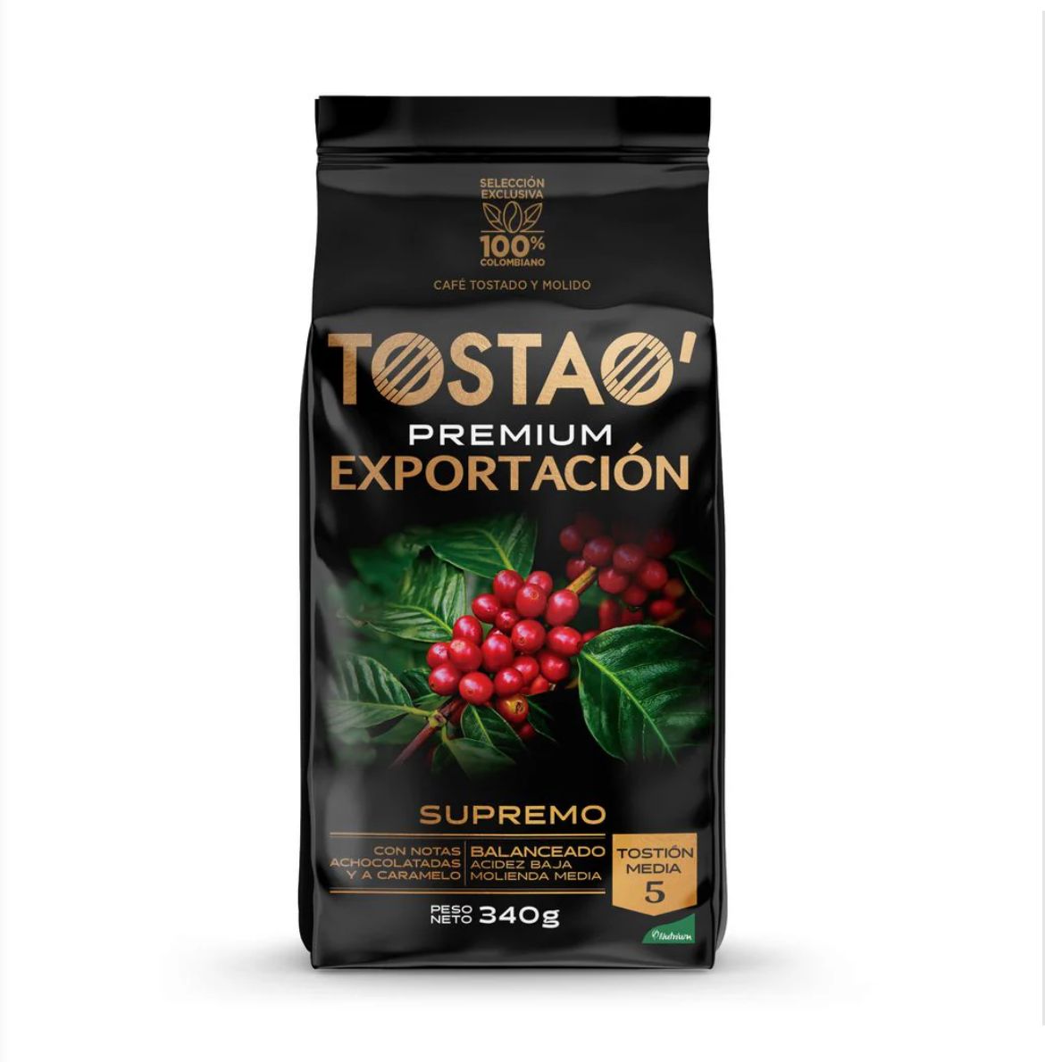 TOSTAO Cafe Premium Exportacion Supremo (340 gr)