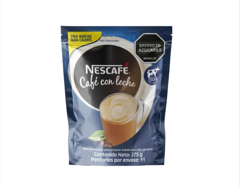 Nescafe cafe con leche soluble x275gr