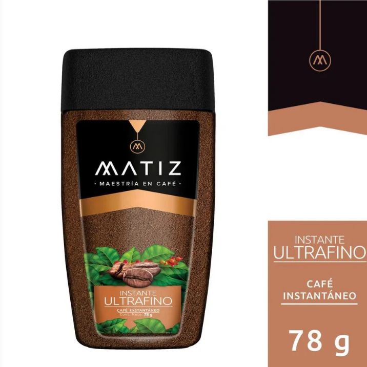 Matiz Cafe Instante Ultrafino x 78g Precio regular $9.18