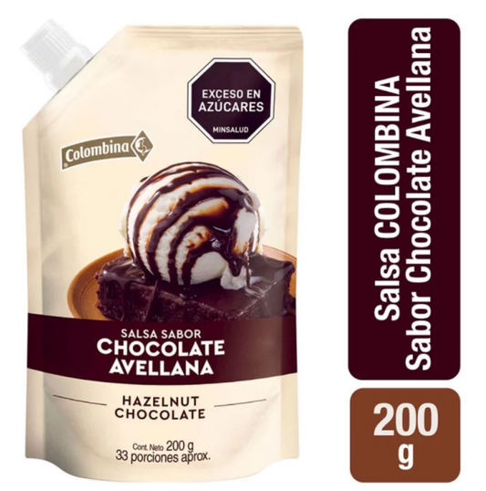 Colombina Salsa de Chocolate Avellana x 200g