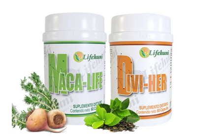 Divi-her Dietary y Maca-Life - 60 caps ( 2 pack)