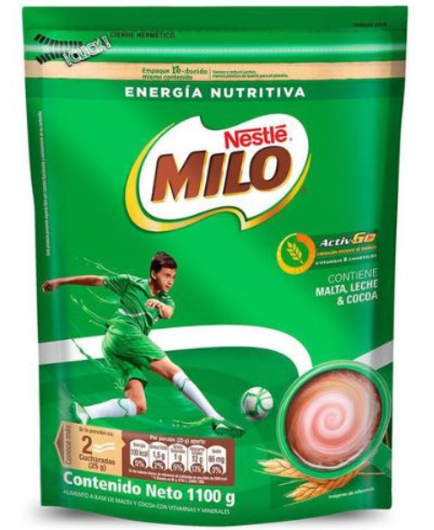 Milo de Nestle x 1100gr