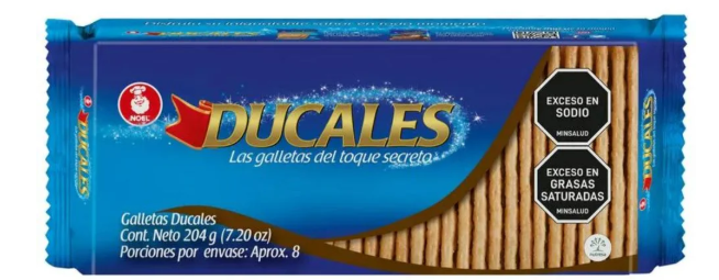 Galletas Ducales 2 tacos x 204gr