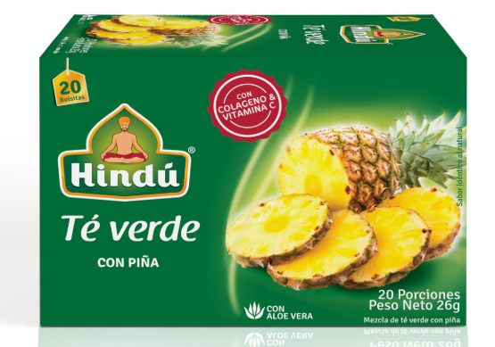 HINDU Te Verde con Pina x20unidades