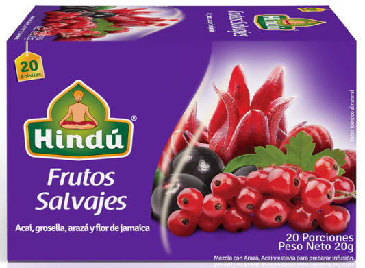 HINDU Infusion Frutal Frutos Salvajes x20