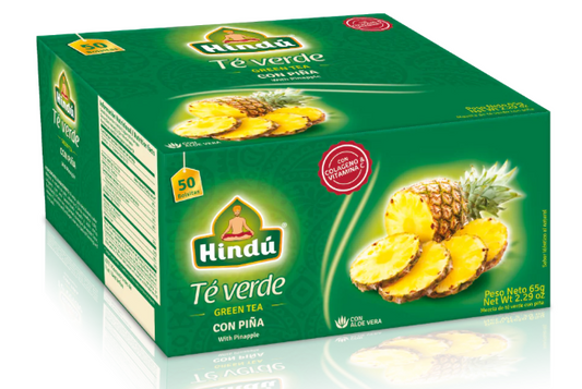 HINDU Te Verde con Pina x50unidades