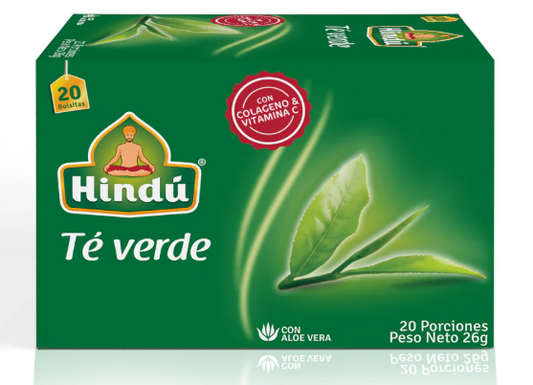 HINDU Te Verde Surtido x20unidades