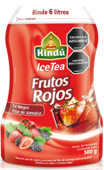 HINDU Ice Tea Frutos Rojos x300gr