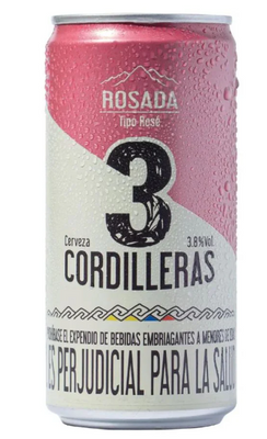 3CORDILLERAS o Tres cordilleras Artesanal Rose Lata 269ml Soda