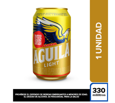 AGUILA LIGHT lata (330 ml) Soda