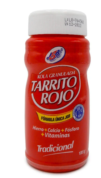 KOLA GRANULADA TARRITO ROJO 135G TRADICIONAL