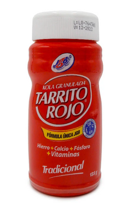 KOLA GRANULADA TARRITO ROJO 135G TRADICIONAL