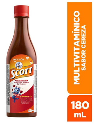 Emulsion de Scott cereza x180ml Drink