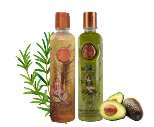Ritual Botanico Shampoo Romero y Ritual botanico Tratamiento Intensivo Plex (2 pack)