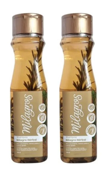 Milagros Shampoo Herbal 450ml (2 pack)