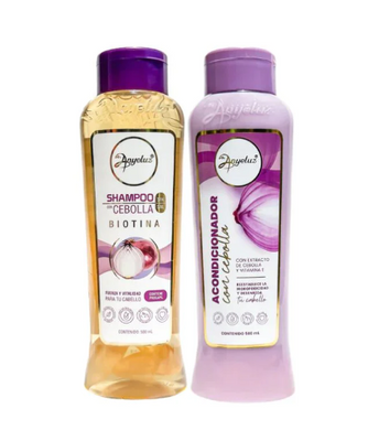 Anyeluz Shampoo de Cebolla y Anyeluz Acondicionador de Cebolla (2 pack)