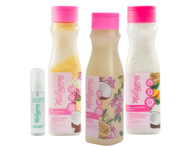 Milagros Kit Emergencia Capilar (4 Pack) Shampoo emergencia capilar milagro, Tratamiento emergencia capilar milagro, biorepolarizador milagro y milagro serum revitalizante
