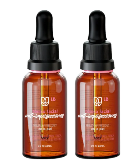 Tonico LB Tonico despigmentante y aclarante facial (2 Pack)