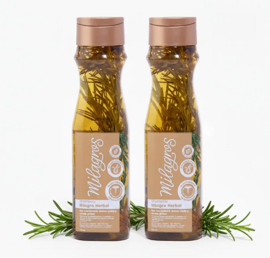 Milagros Shampoo Herbal 450ml (2 pack)
