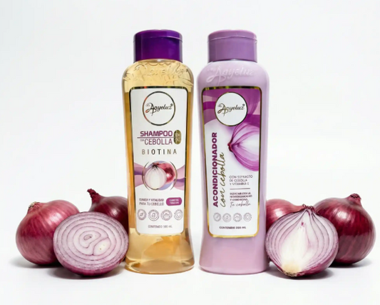 Anyeluz Shampoo de Cebolla y Anyeluz Acondicionador de Cebolla (2 pack)