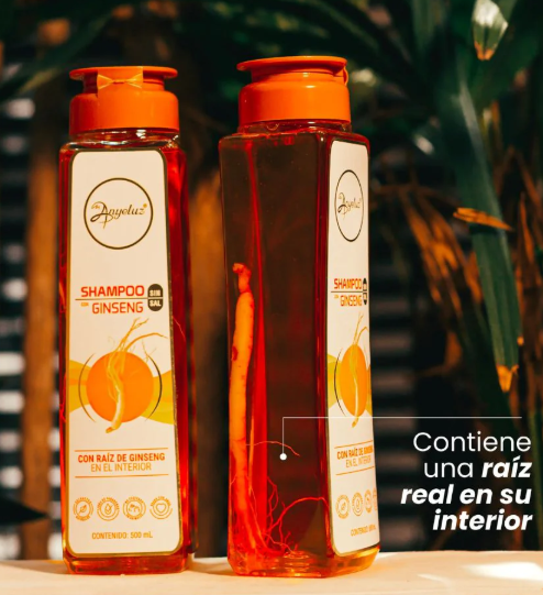 Anyeluz Shampoo con Ginseng Y Anyeluz Acondicionador con Ginseng (2 Pack)
