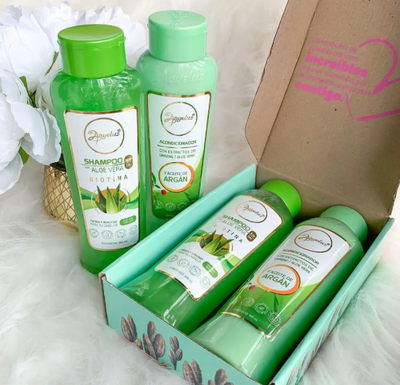 Anyeluz Shampoo de Aguacate y Anyeluz Acondicinador con aceite de Argan (2 pack)