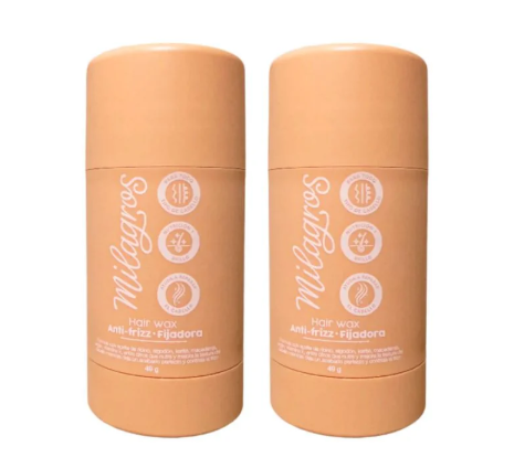 Milagros Hair Wax Stick – Cera en barra para el cabello x40gr (2 Pack)