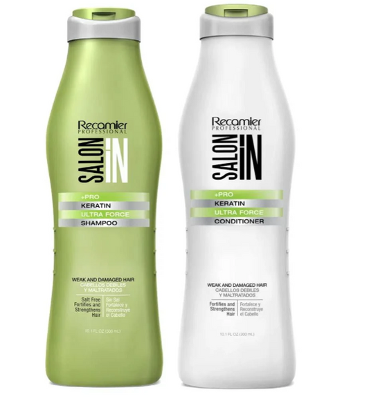 Recamier Salon In Shampoo y Acondicionador Ultra Force (2 pack)
