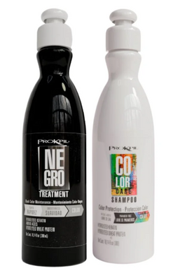 Prokpil Tratamiento Negro y Prokpil Shampoo Color Care 300mL (2 Pack) Fulfillment