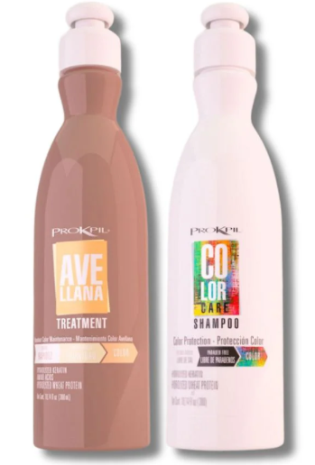 Prokpil Tratamiento Avellana y Shampoo Color Care 300mL (2 Pack) Fulfillment