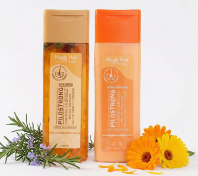 Magic Hair Shampoo Pilostrong y Acondicionador Caida Cabello Pilostrong (2 pack)