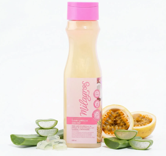 Milagros Shampoo Emergencia capilar 450ml