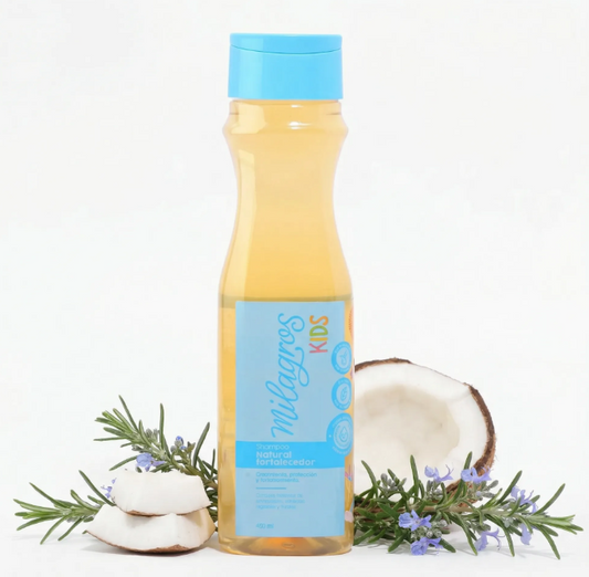 Milagros Shampoo Natural Fortalecedor Kids 450mL