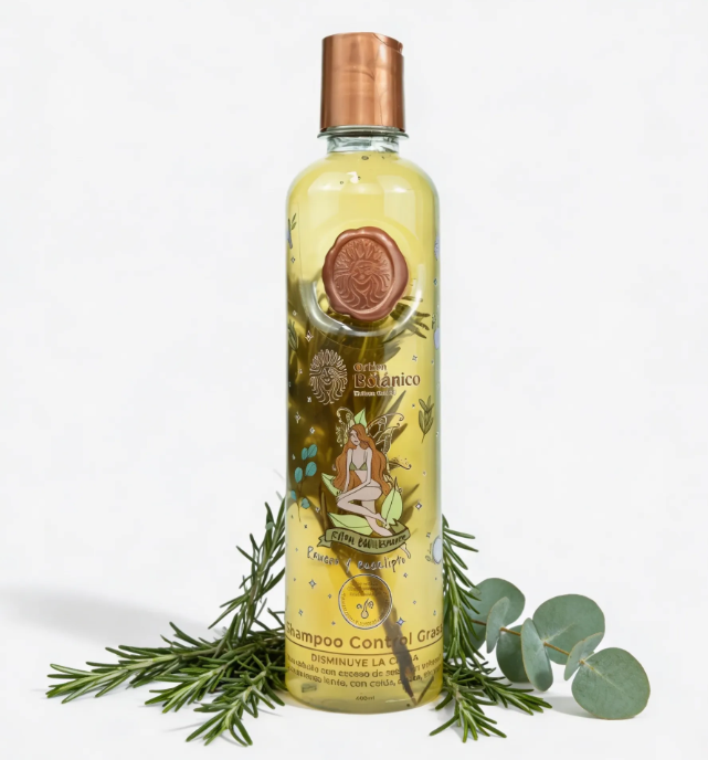 Origen Botanico Shampoo con romero y eucalipto 400ml