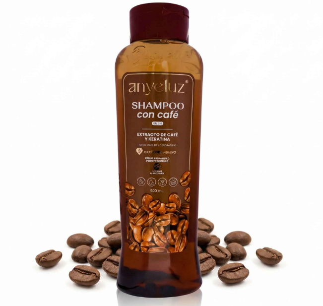 ANYELUZ SHAMPOO CON CAFE x 500ml