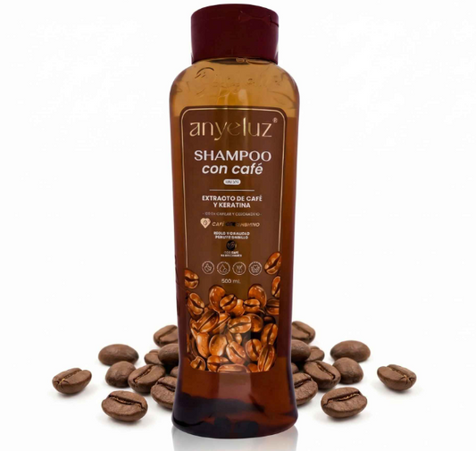 ANYELUZ SHAMPOO CON CAFE x 500ml
