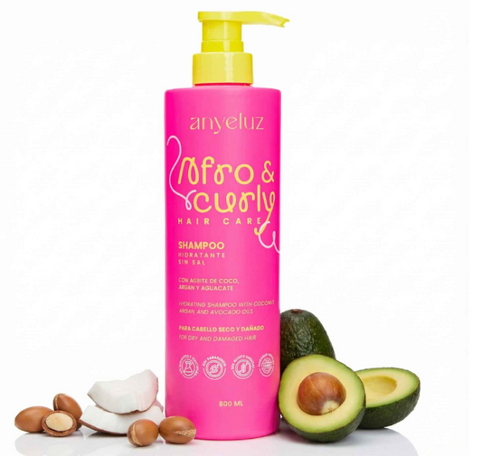 ANYELUZ SHAMPOO HIDRATANTE AFRO & CURLY 600ML