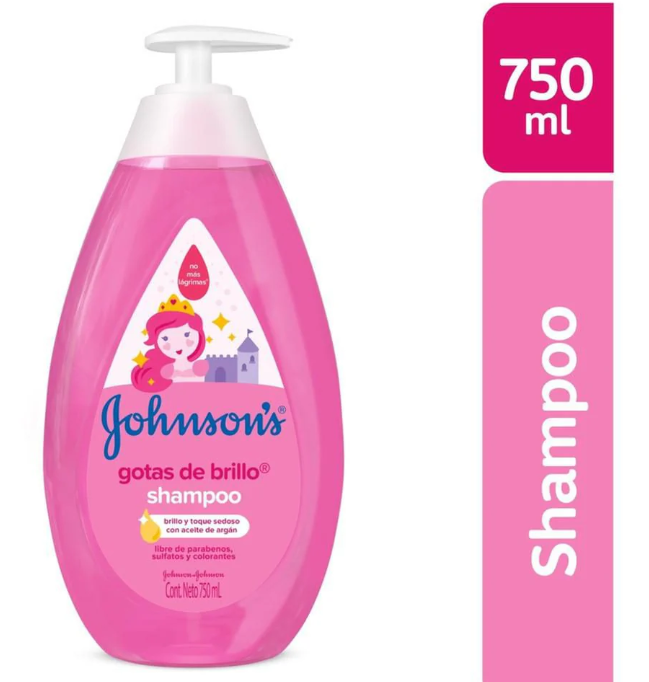 JOHNSONS Shampoo Gotas De Brillo (750 ml)