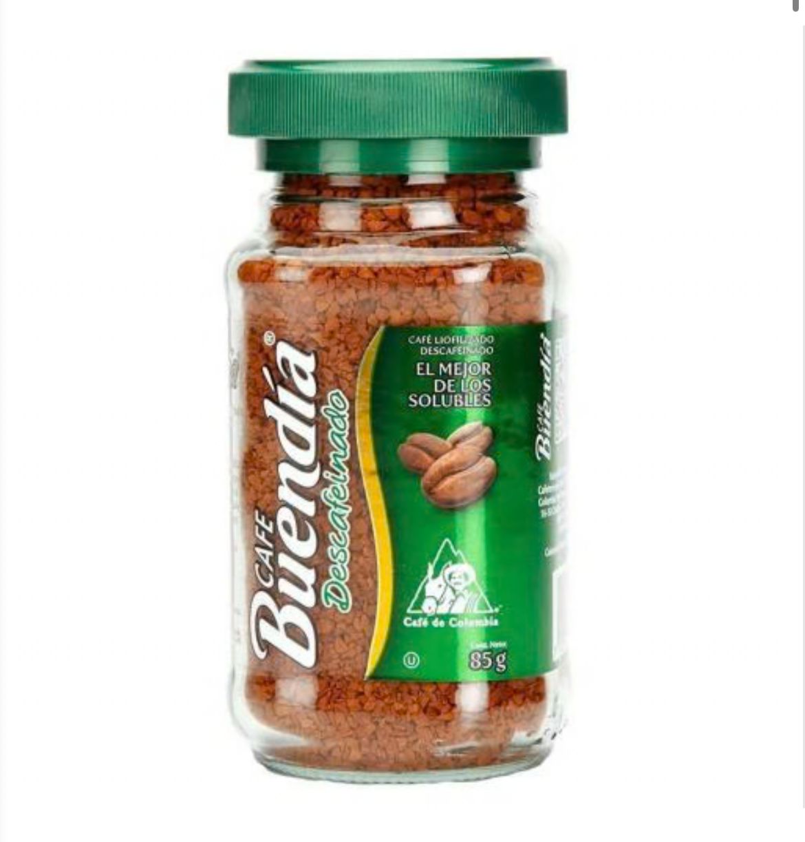 Cafe Buendia Descafeinado Soluble 170 gr