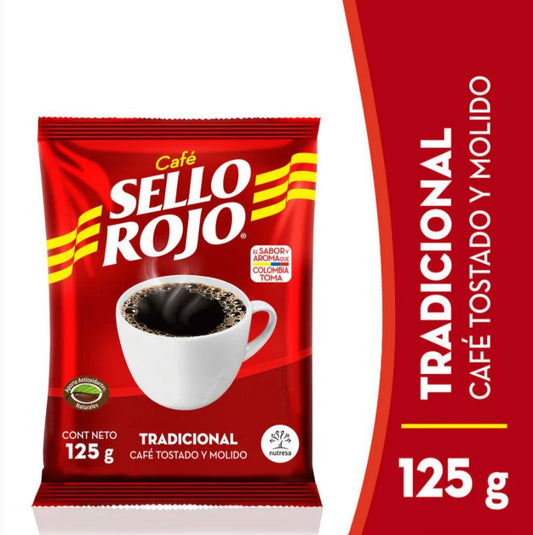 Sello rojo cafe tradicional x125gr